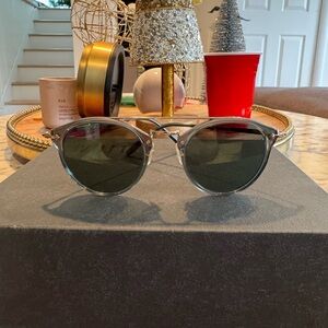 Oliver Peoples Gold Frame Glasses